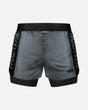 Pantaloncini a compressione Phantom Athletics Fusion 2in1 Apex – Grigio