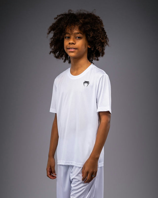 Tricou Venum Lineup Mâneci Scurte Copii – Alb/Negru
