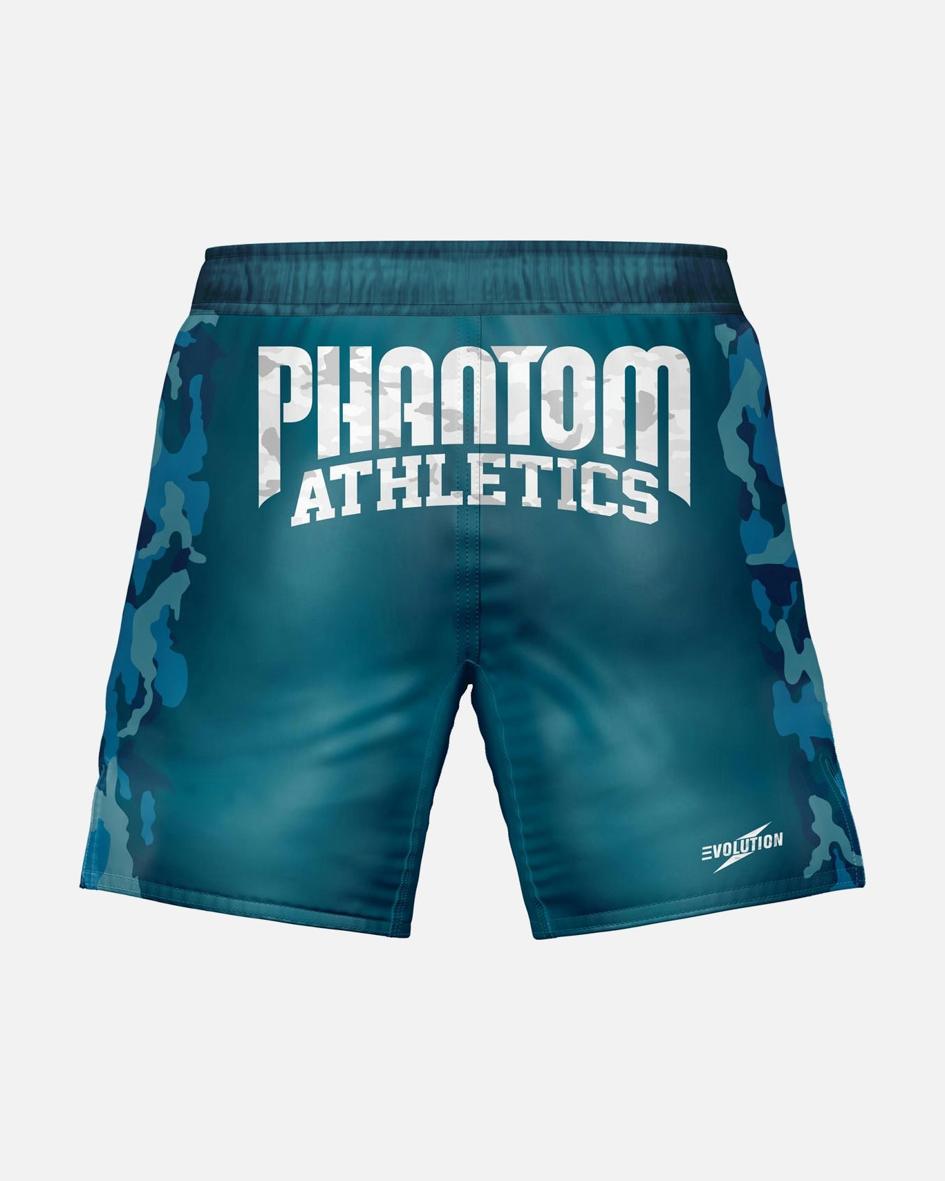 Phantom Athletics MMA Shorts EVO Warfare - Marineblauw Camo