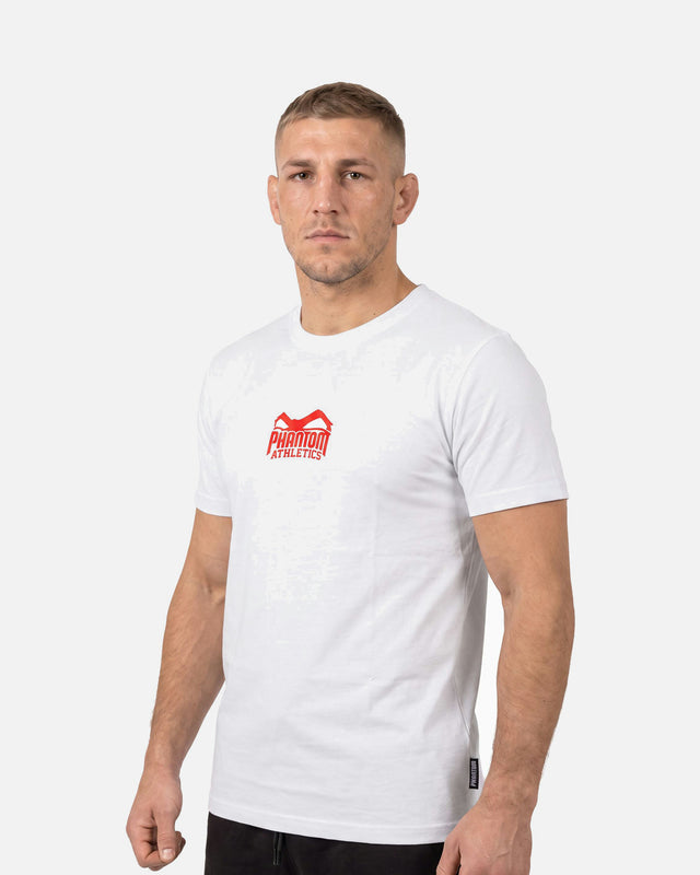 Phantom Athletics T-Shirt Team - Wit/Rood