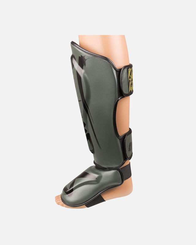 8 WEAPONS Shin guards Unlimited 2.0 – Olive/Black