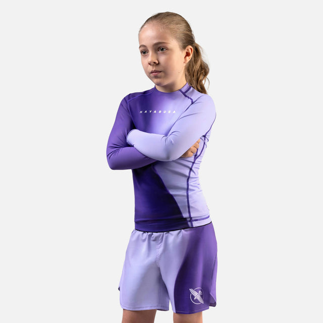 Hayabusa MMA Shorts Apex Nova Kinderen - Paars