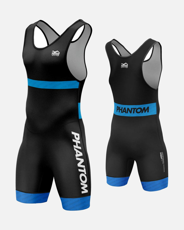 Phantom Athletics Worstelsinglet Raptor - Rood/Blauw