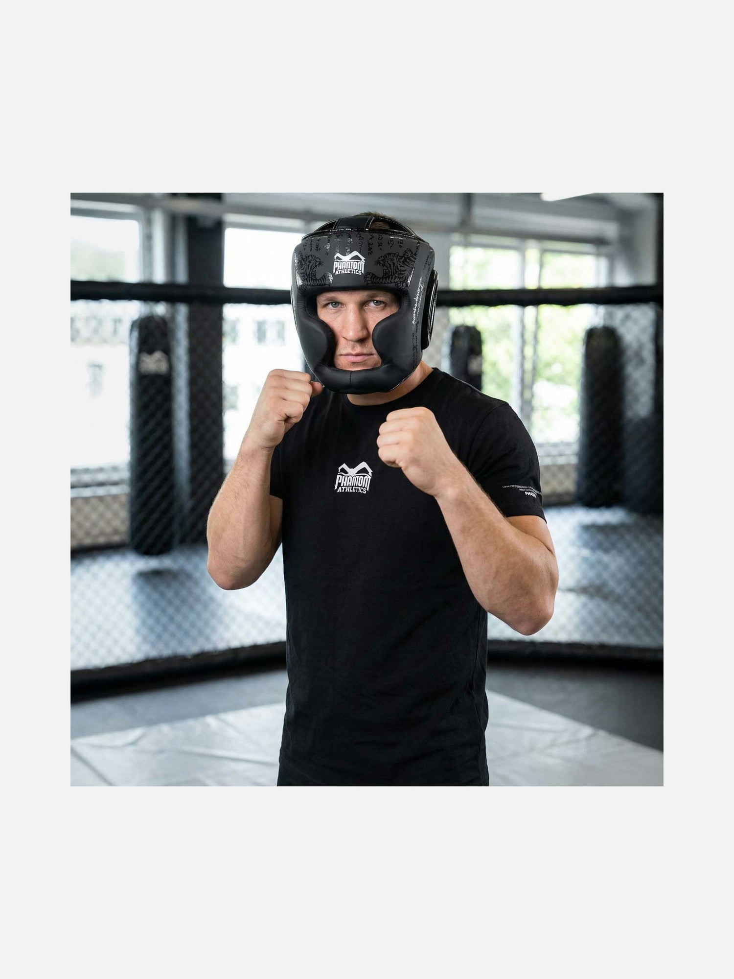 Phantom Athletics Hoofdbeschermer Muay Thai - Zwart