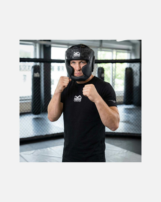 Phantom Athletics Hoofdbeschermer Muay Thai - Zwart