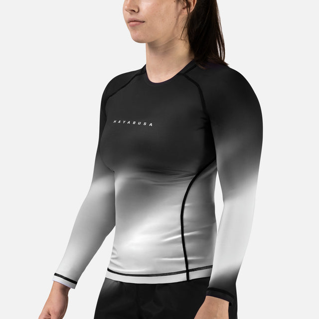 Hayabusa Rashguard Apex Nova Lange Mouwen Dames - Grijs