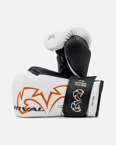 Rękawice bokserskie Rival Evolution RS11V Sparring – Białe