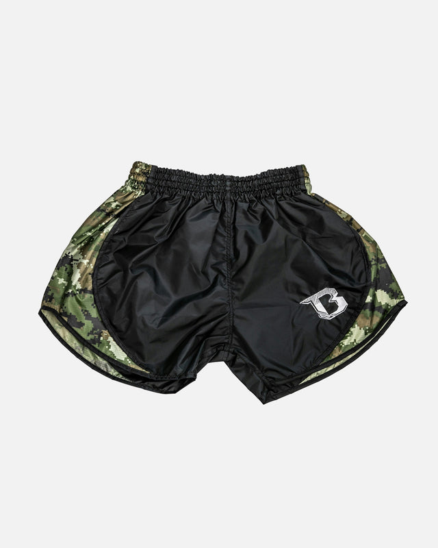 Booster Muay Thai Shorts Retro Hybrid - Groen