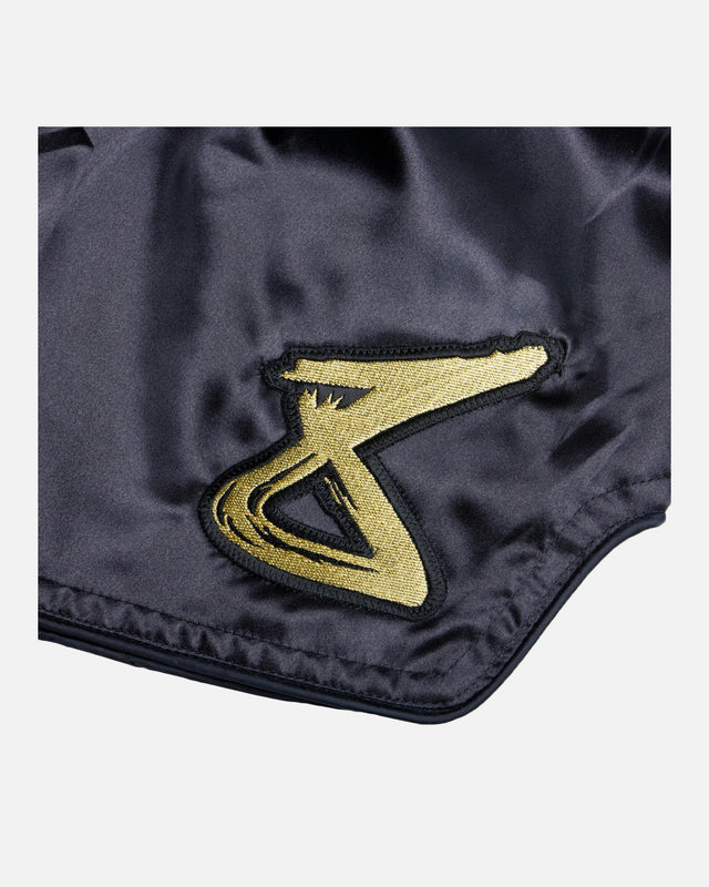 Shorts de Muay Thai 8 WEAPONS Strike – Noir/Or