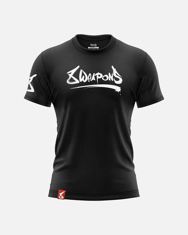8 WEAPONS T-Shirt Unlimited 2.0 – Black/White