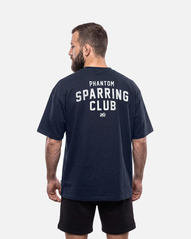 Koszulka Phantom Athletics Sparring Club Oversize Heavy – Granatowa
