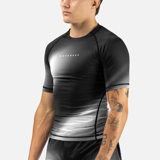 Hayabusa Rashguard Apex Nova Korte Mouwen - Grijs