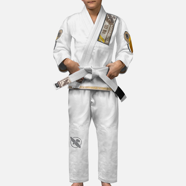 Hayabusa BJJ Gi Ascend Kinderen - Wit