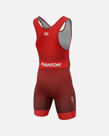 Singlet de lutte Phantom Athletics Apex – Rouge