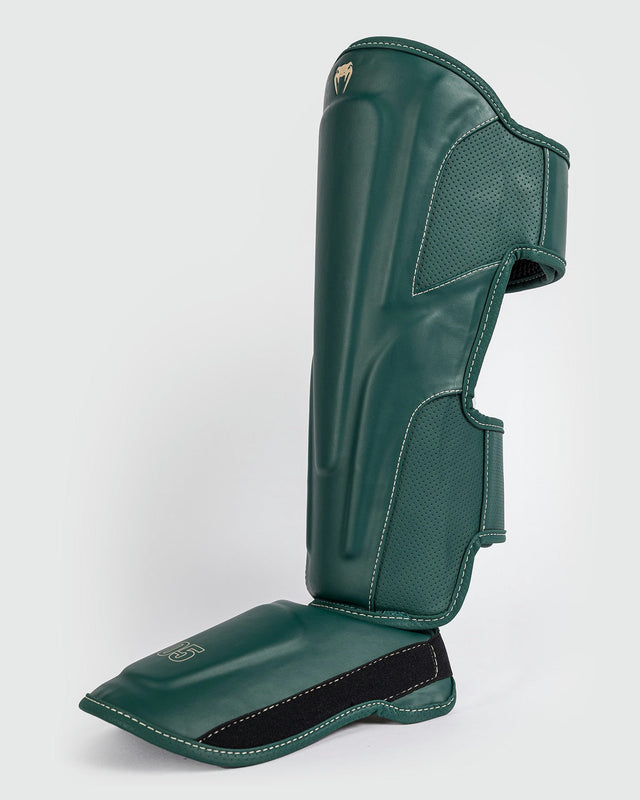 Espinilleras Venum Impact Evo – Verde esmeralda