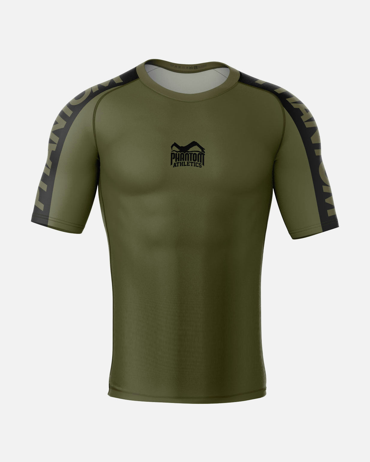 Phantom Athletics Rashguard EVO Apex Korte Mouwen - Grijs