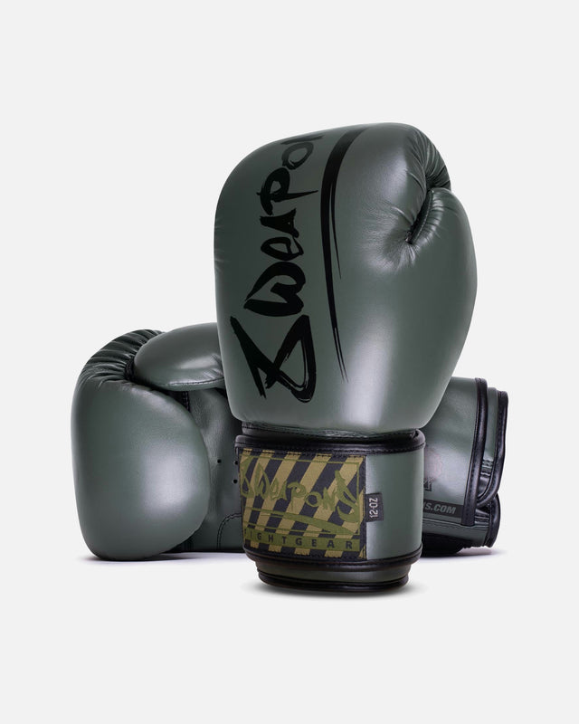 8 WEAPONS Bokshandschoenen Unlimited 2.0 - Olijf/Zwart