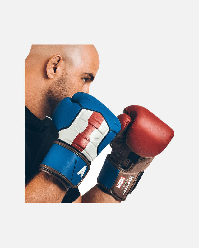 Hayabusa x Marvel Boxing gloves Captain America – Red/White/Blue
