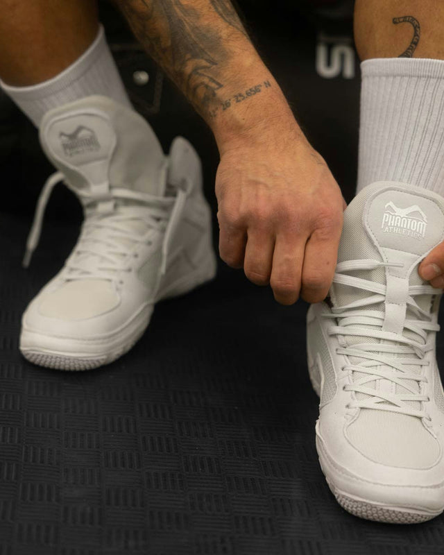 Chaussures de lutte Phantom Athletics Tactic – Blanc