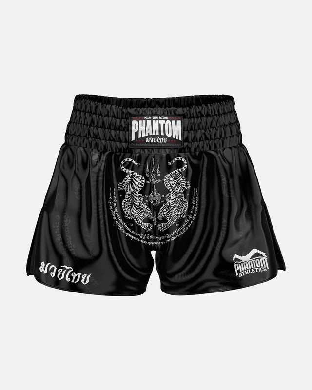Phantom Athletics Muay Thai Shorts Sak Yant - Blauw