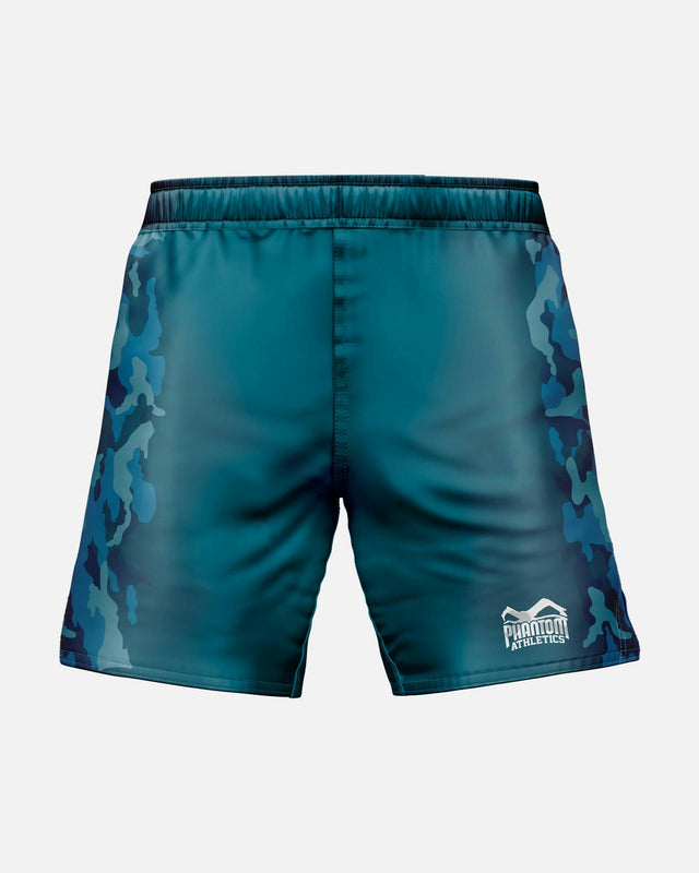 Phantom Athletics MMA Shorts EVO Warfare - Marineblauw Camo