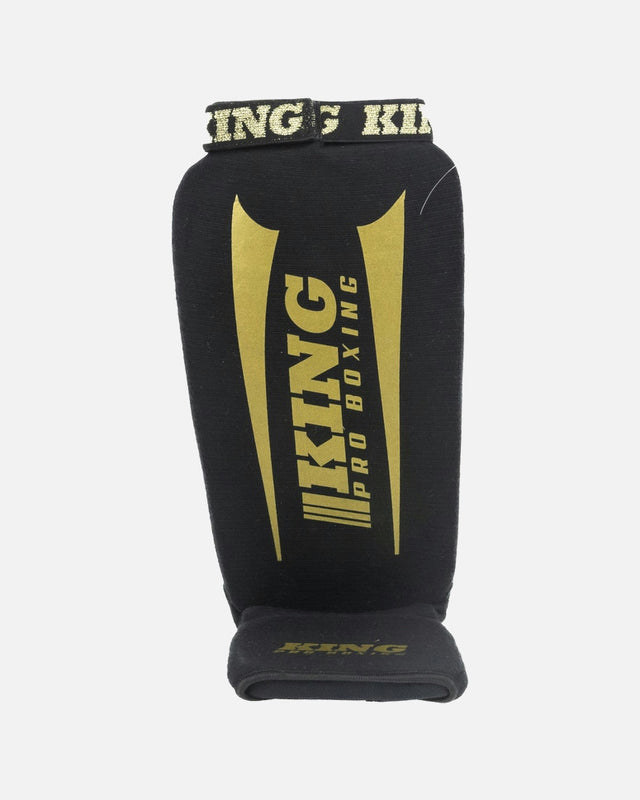 Ochraniacze na piszczele King Pro Boxing AMSG Pro – Czarne
