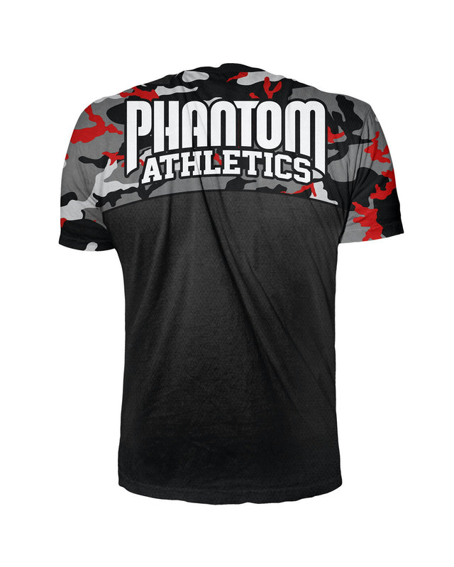 Phantom Athletics EVO Camo träningströja – Röd