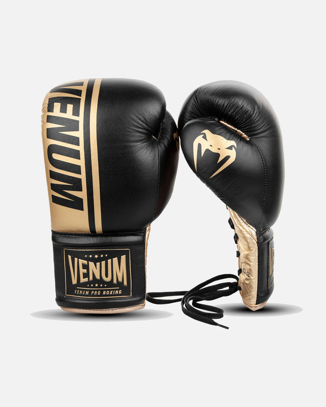 Venum Shield Boxing gloves – Black/Gold