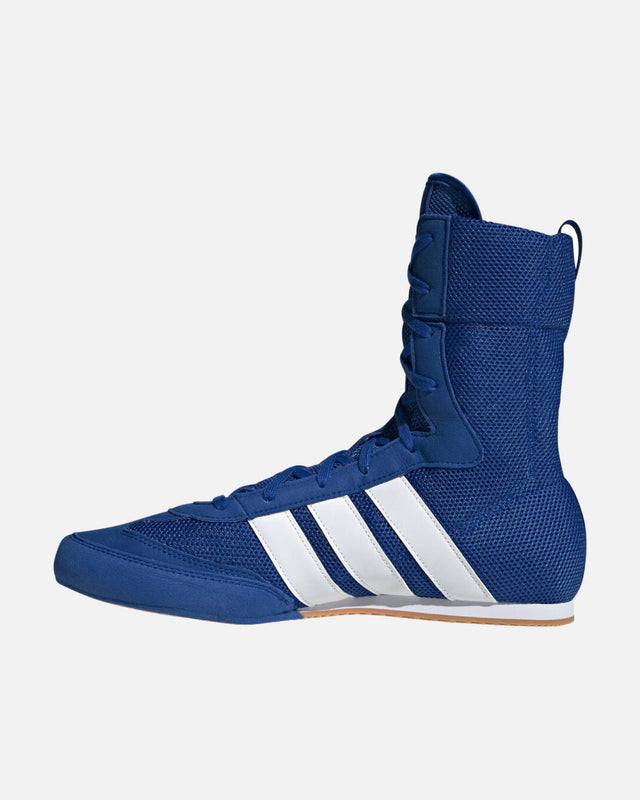 Adidas Box Hog Classic Boxing Shoes - Blue/White