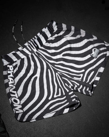 Spodenki MMA Phantom Athletics Fusion – Zebra
