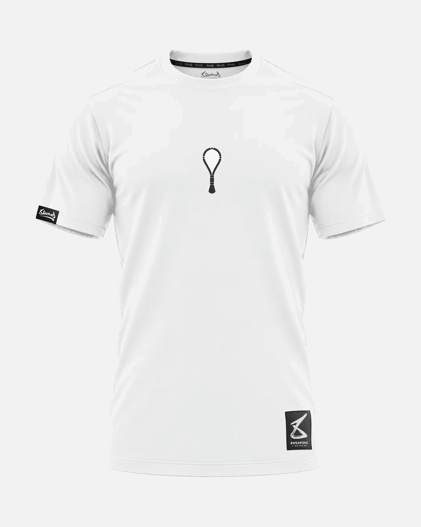 8 WEAPONS T-Shirt Mongkol - Wit/Zwart