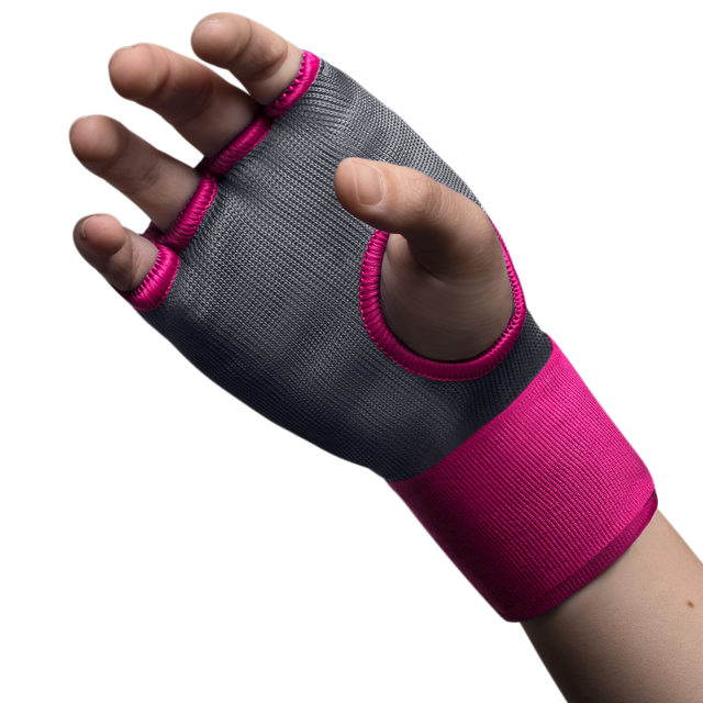 Hayabusa Binnenhandschoenen Quick Gel - Grijs/Roze