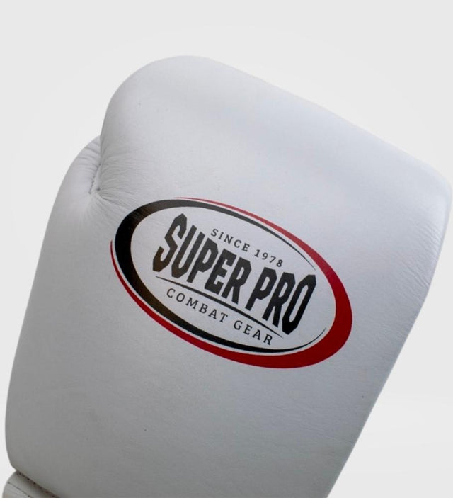 Super Pro Boxing gloves Thai Pro – White – Boxing gloves