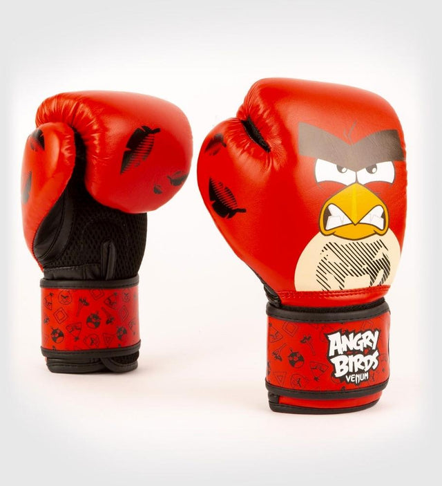 Rękawice bokserskie Venum Angry Birds – Czerwone/Czarne