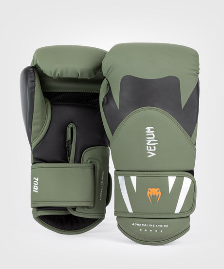 Rękawice bokserskie Venum Challenger 4.0 – Khaki/Czarne