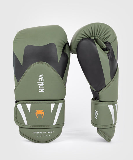 Rękawice bokserskie Venum Challenger 4.0 – Khaki/Czarne
