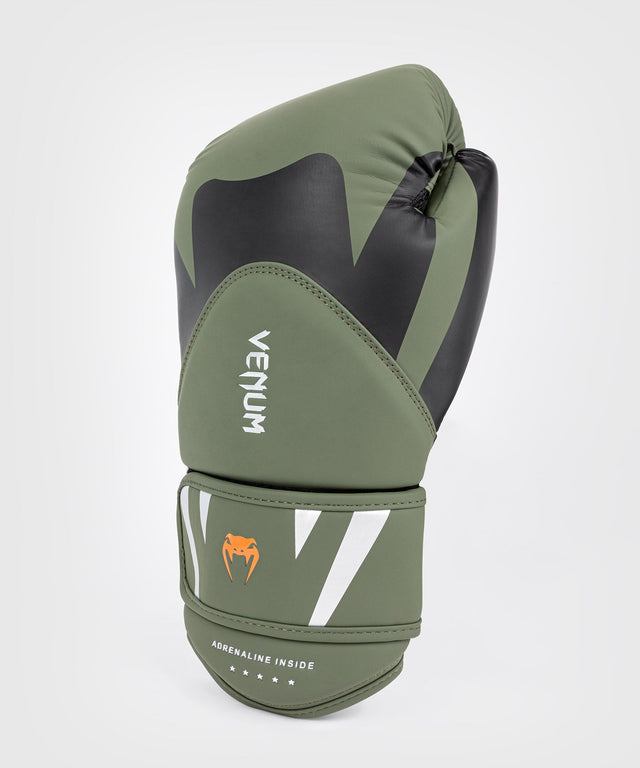 Venum Boxhandschuhe Challenger 4.0 – Khaki Grün/Schwarz – Boxhandschuhe