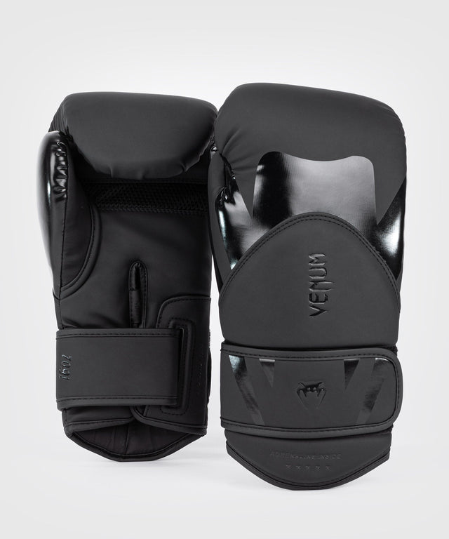 Venum Boxing gloves Challenger 4.0 - Black/Black - Boxing gloves