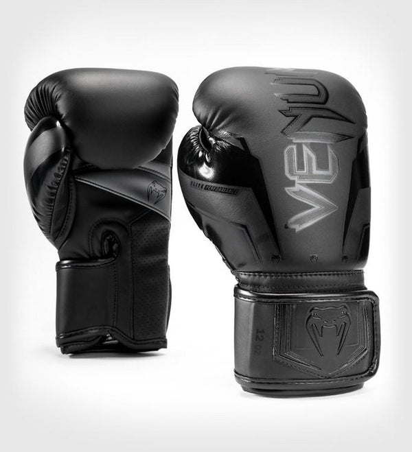 Venum Bokshandschoenen Elite Evo - Zwart/Zwart