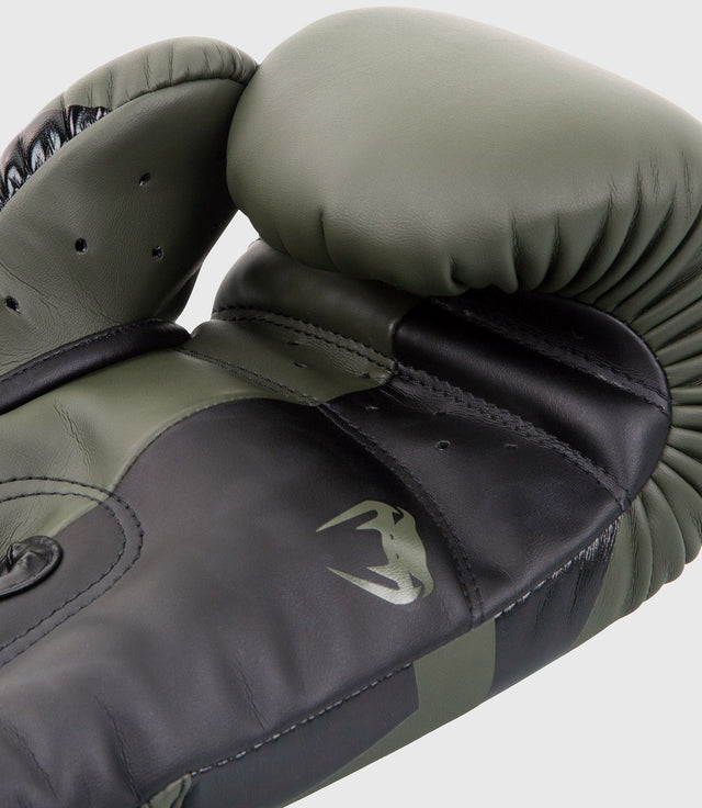 Venum (Kick)Bokshandschoenen Elite - Groen/Zwart - (Kick)Bokshandschoenen