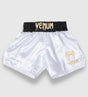 Spodenki do kickboxingu Venum Classic 2.0 – Białe/Czarne/Złote