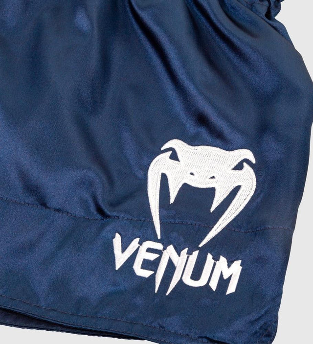 Spodenki do kickboxingu Venum Classic – Granatowe