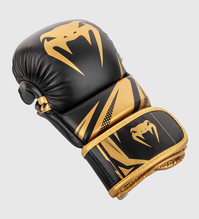 Rękawice MMA Venum Challenger Sparring 3.0 – Czarne/Złote – Rękawice MMA sparingowe