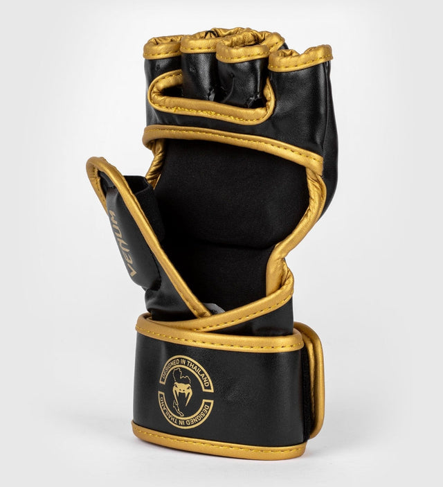 Venum MMA Gloves Challenger – Black/Gold – MMA gloves