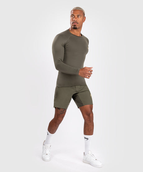 Rashguard Venum Contender Długie Rękawy – Khaki Zielony