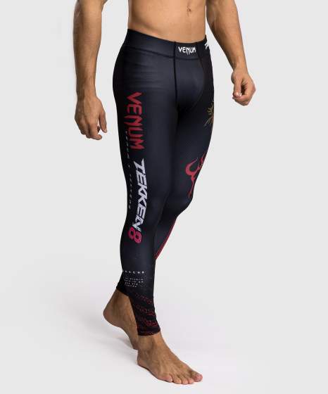 Venum x TEKKEN 8 - Spats - Marshall Law - Black/Red/Gold