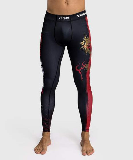 Venum x TEKKEN 8 - Spats - Marshall Law - Black/Red/Gold